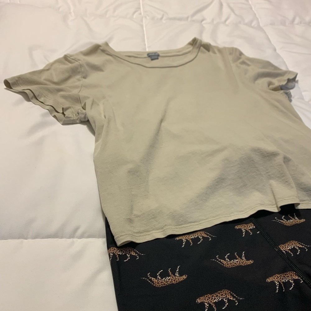 aerie tie back tshirt